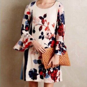 Maeve by Anthropologie Floral Sheath Dress Women XS